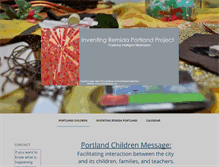 Tablet Screenshot of portlandchildren.org